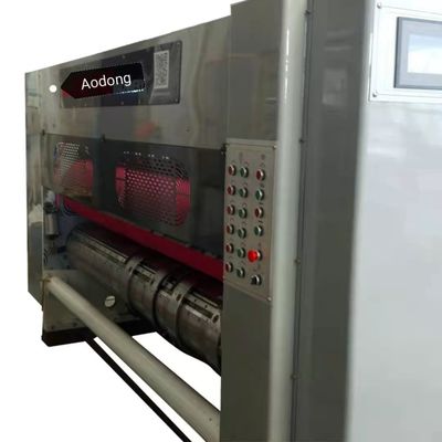 Caixa de alta velocidade Flexo que imprime entalhando a alimentação cortando da ligação da máquina