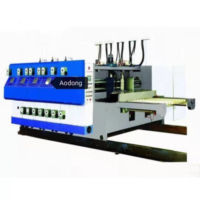 Máquina de impressão ondulada colorida da caixa, máquina de impressão automática de Flexo