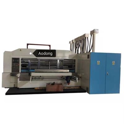 Flexo multicolorido que imprime entalhando a máquina cortando, equipamento imprimindo Flexographic