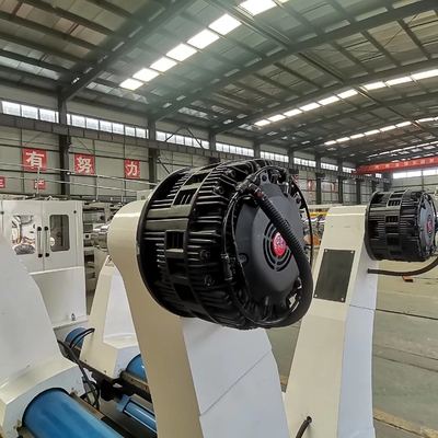 Suporte de rolo de moinho 380v de papel hidráulico automático Shaftless à linha de produção do cartão